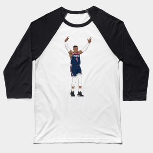 Russell Westbrook Washington Baseball T-Shirt